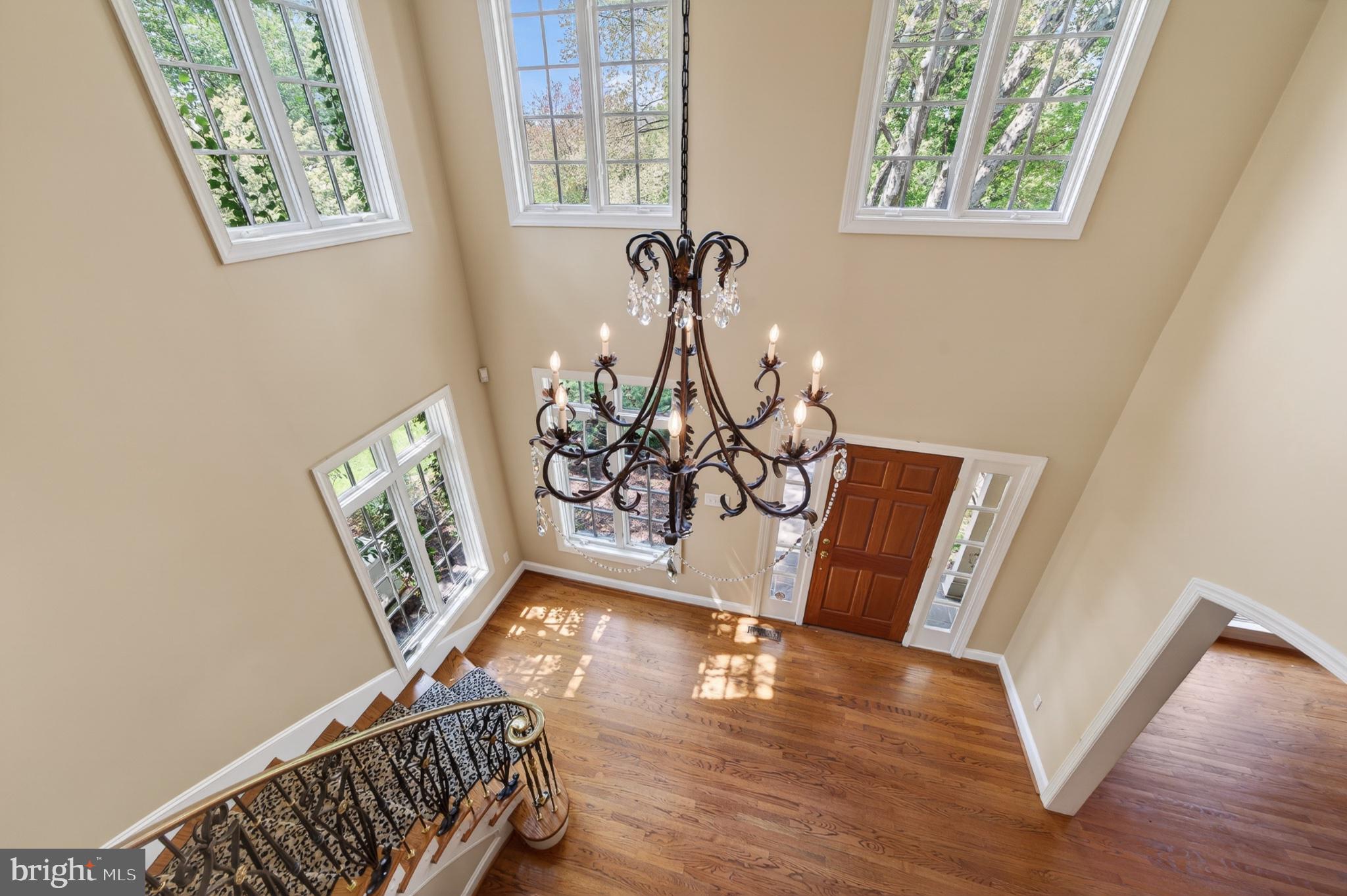 11 Harrison Drive Newtown Square, PA 19073 - Photo 32 of 80 Elegant foyer with grand chandelier.