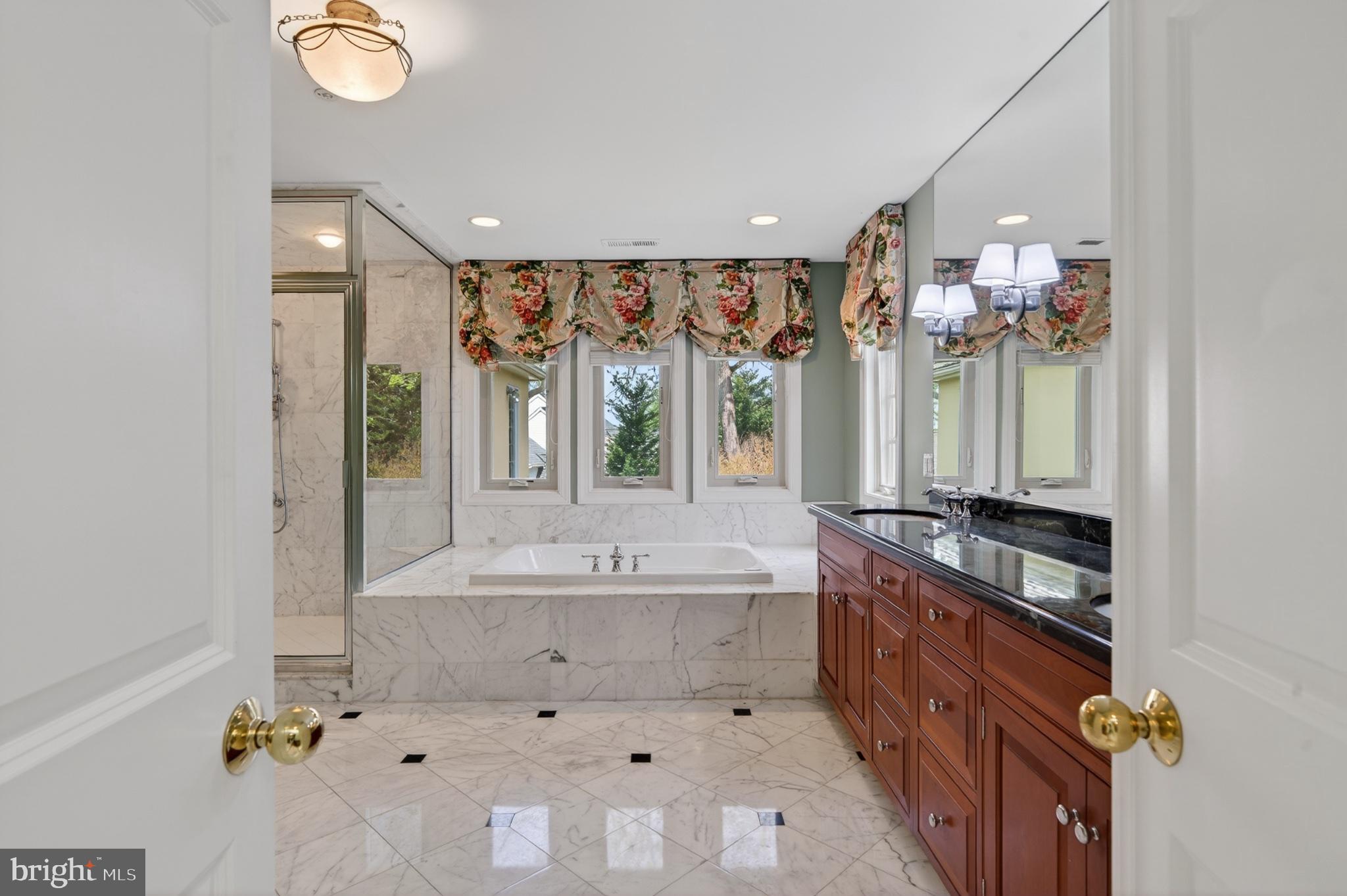 11 Harrison Drive Newtown Square, PA 19073 - Photo 41 of 80 Elegant bathroom with natural light.