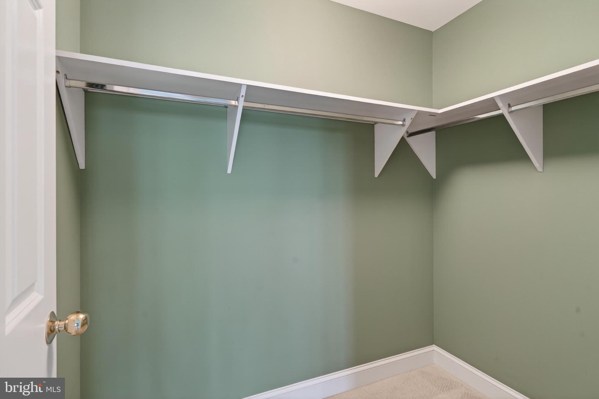 11 Harrison Drive Newtown Square, PA 19073 - Photo 46 of 80 Spacious closet with fresh green walls.