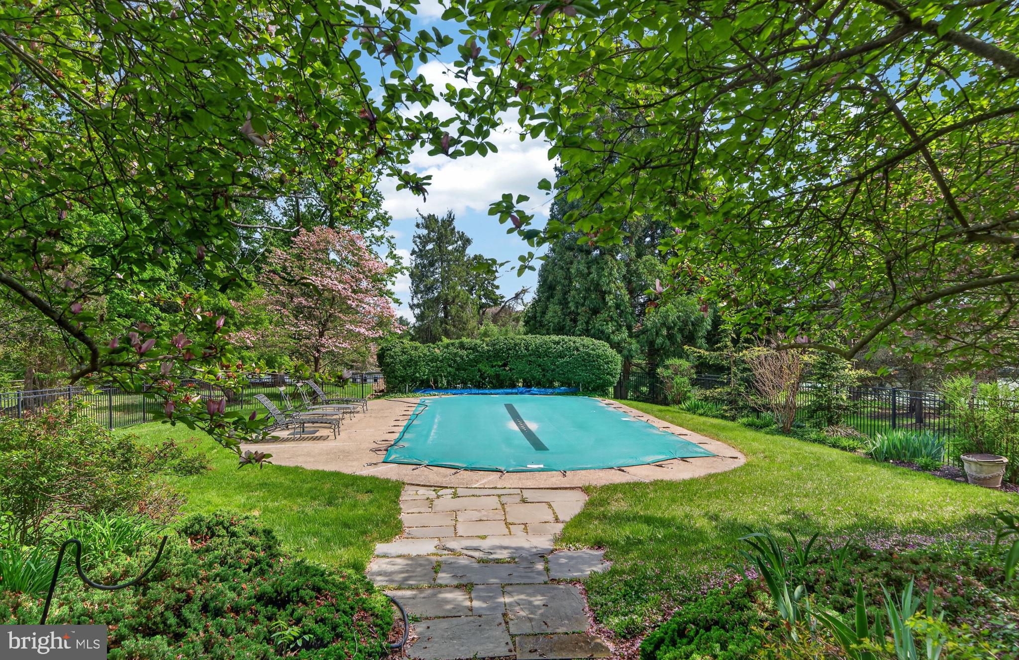 11 Harrison Drive Newtown Square, PA 19073 - Photo 69 of 80 Tranquil oasis with a serene pool.