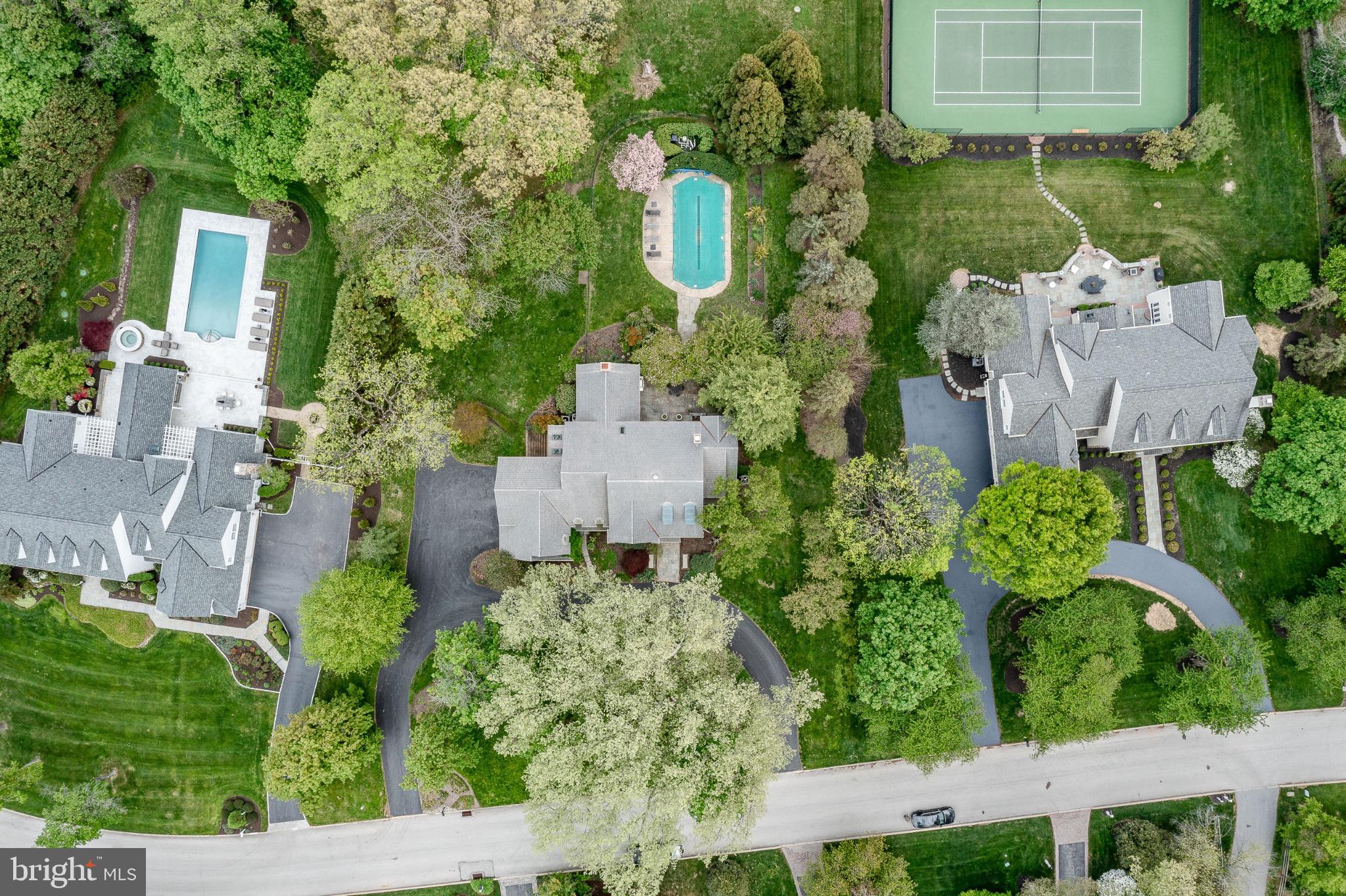 11 Harrison Drive Newtown Square, PA 19073 - Photo 75 of 80 Lush estates with serene pools.
