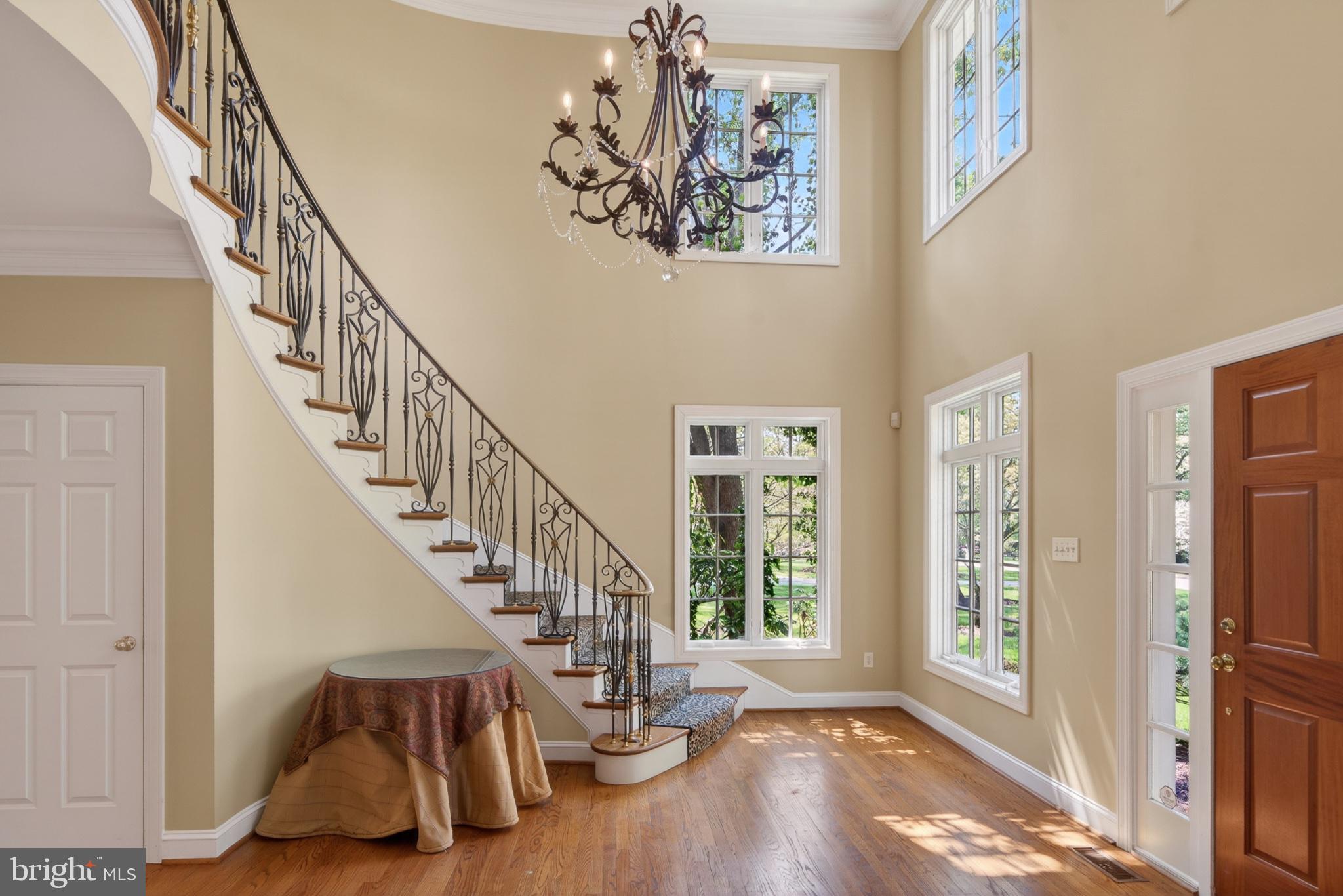 11 Harrison Drive Newtown Square, PA 19073 - Photo 8 of 80 Elegant foyer with grand staircase.