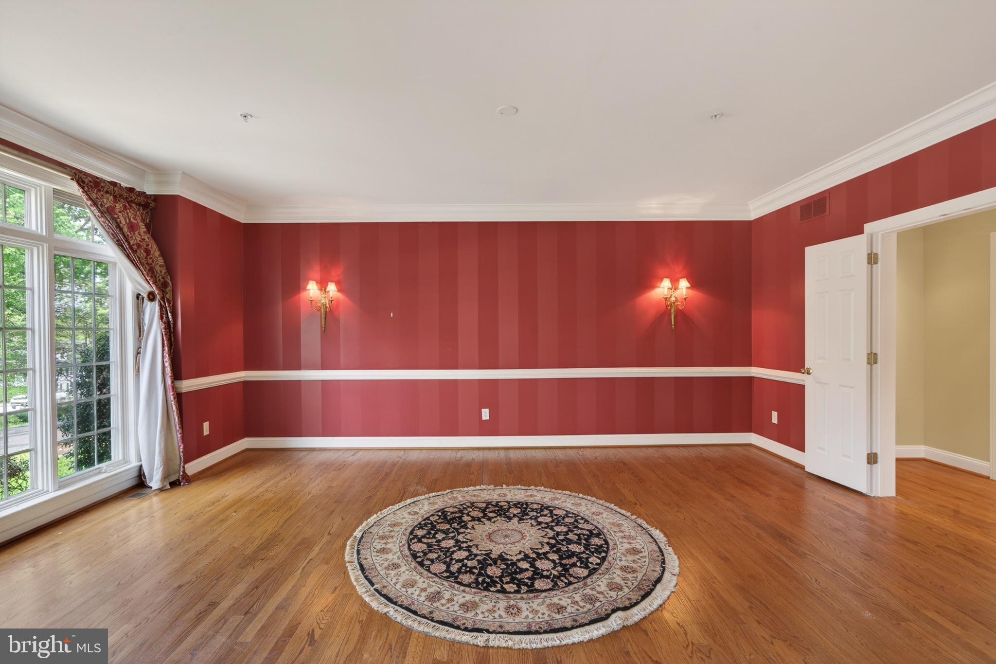 11 Harrison Drive Newtown Square, PA 19073 - Photo 10 of 80 Elegant space with rich red accents.