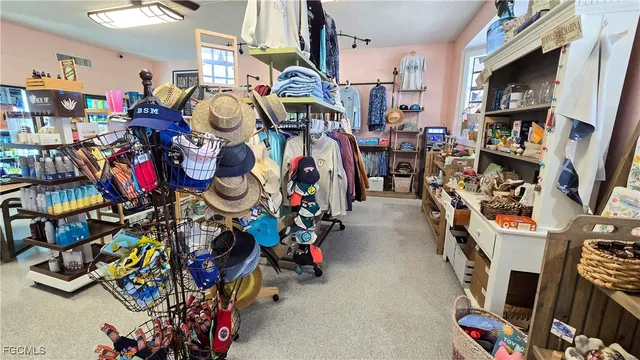 a view of a lake with boats and trees