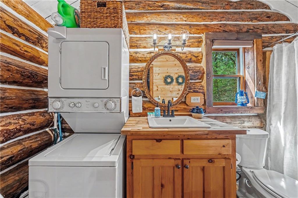 1790 Stanley Creek Road Cherry Log, GA 30522 - Photo 17 of 31 a utility room with a washer and dryer