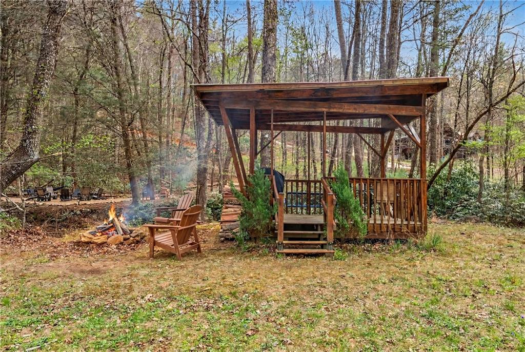 1790 Stanley Creek Road Cherry Log, GA 30522 - Photo 21 of 30 a view of outdoor space with seating