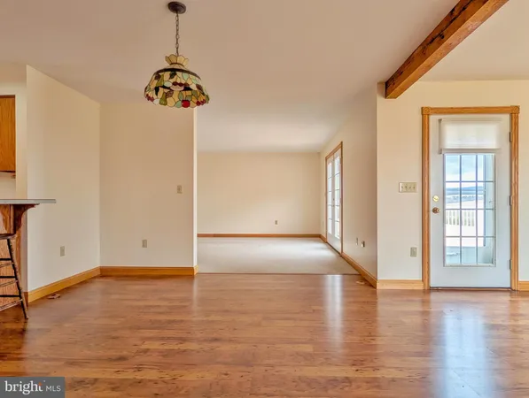 a view of a sink and a mirror