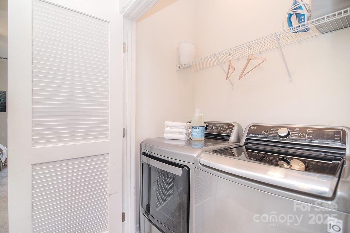 6134 Rockefeller Lane Charlotte, NC 28210 - Photo 37 of 47 a view of washer and dryer