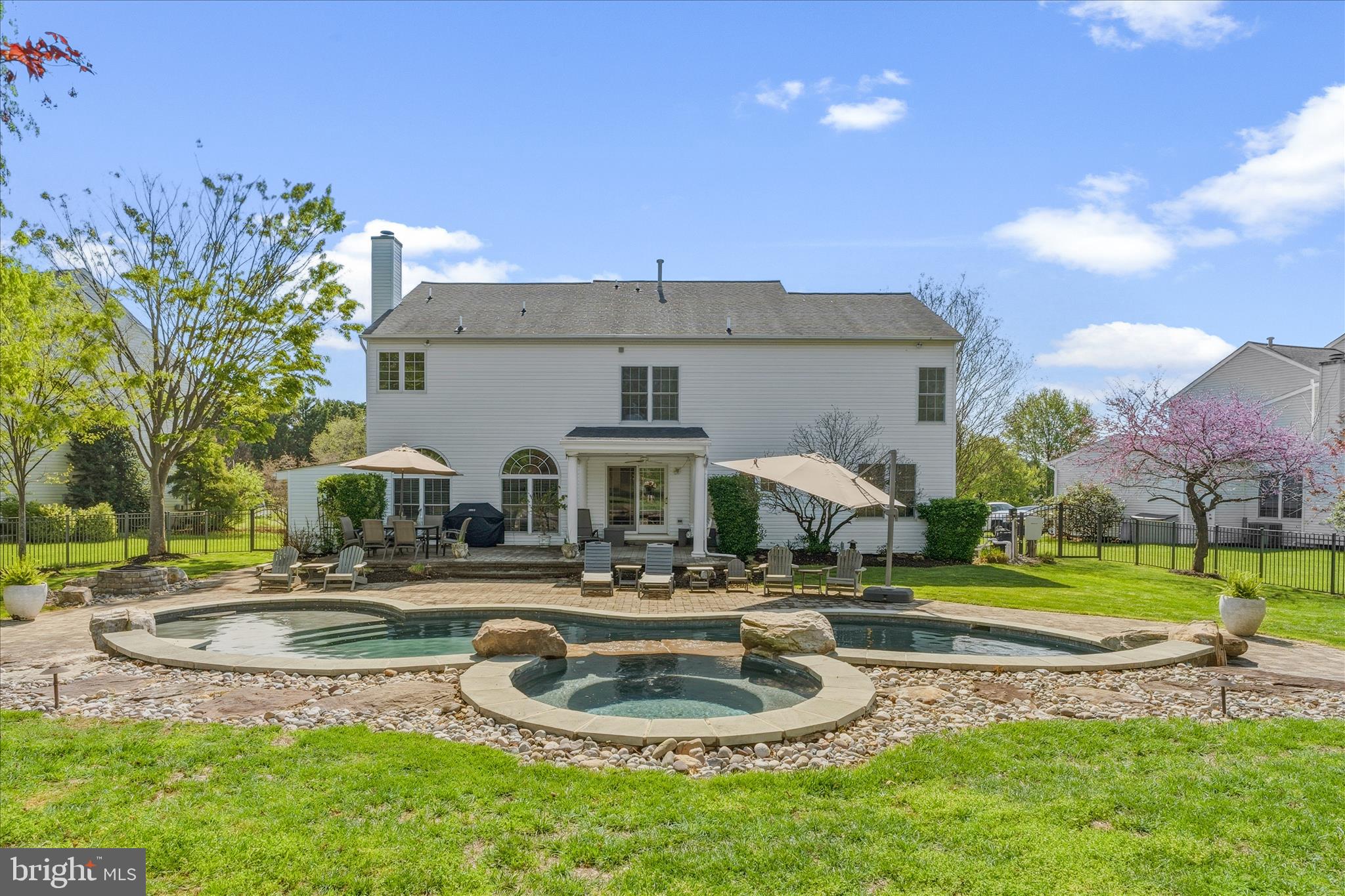 4114 Lomar Terrace Mount Airy, MD 21771 - Photo 69 of 91 a swimming pool with outdoor seating and yard
