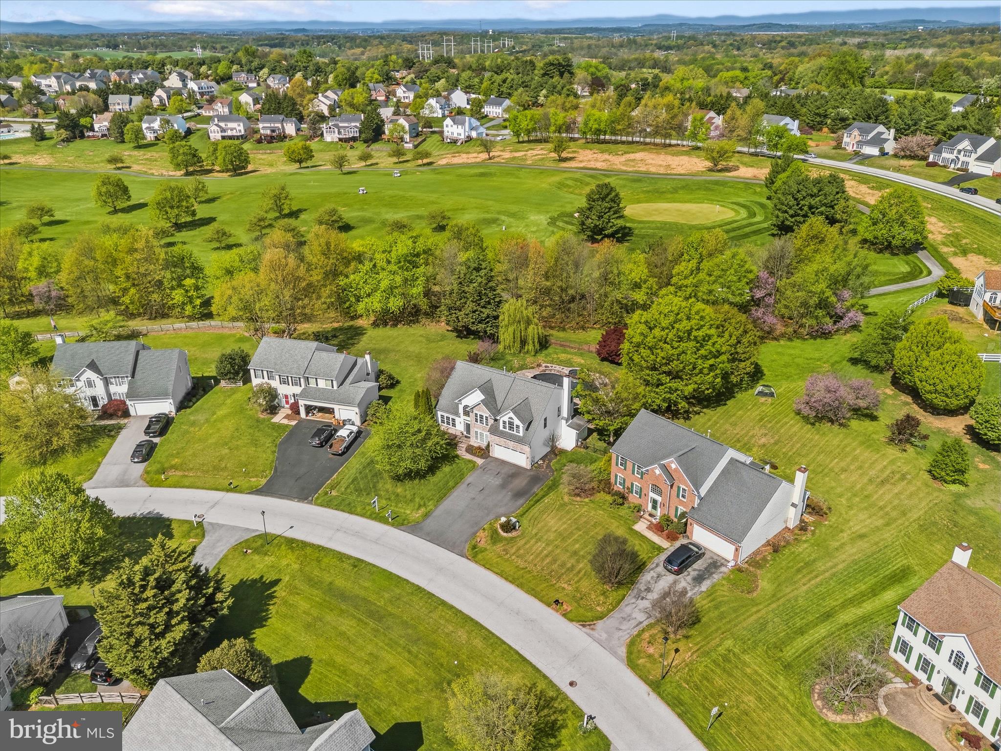 4114 Lomar Terrace Mount Airy, MD 21771 - Photo 76 of 91 an aerial view of a house with a ocean view