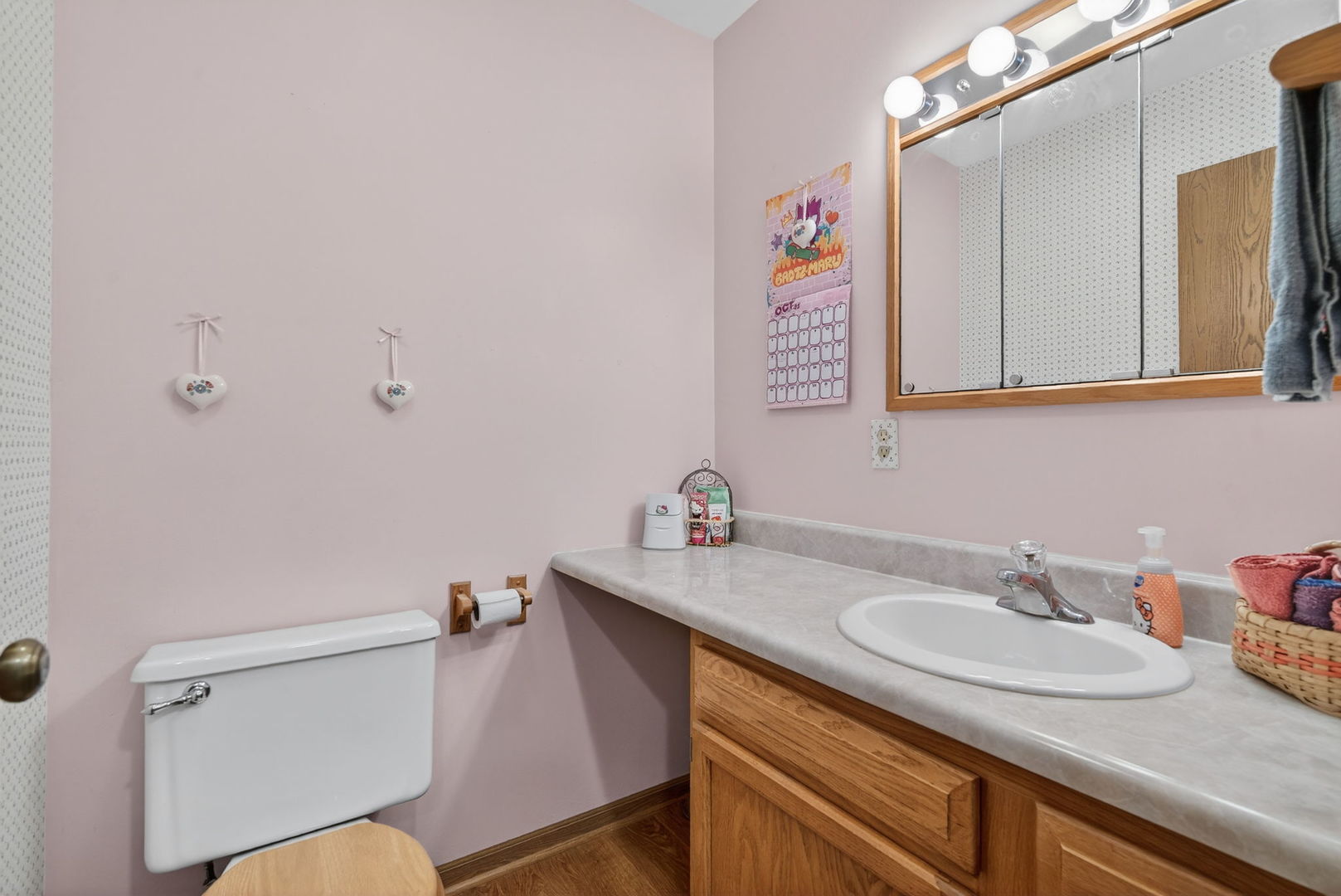 2420 North Dwight Road Morris, IL 60450 - Photo 16 of 38 a bathroom with a sink and a toilet