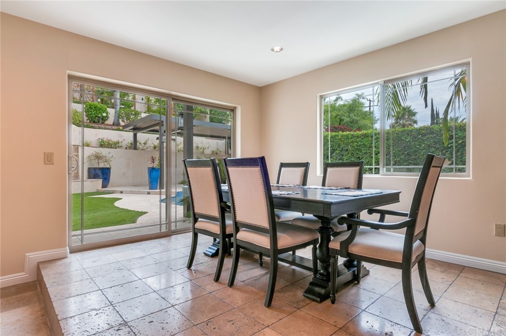 3403 Fallcreek Road Duarte, CA 91010 - Photo 17 of 69 a view of a dining room with furniture window and outside view
