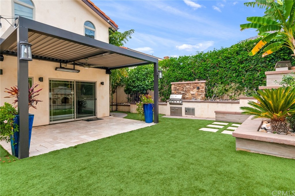 3403 Fallcreek Road Duarte, CA 91010 - Photo 37 of 69 a view of a backyard with a patio