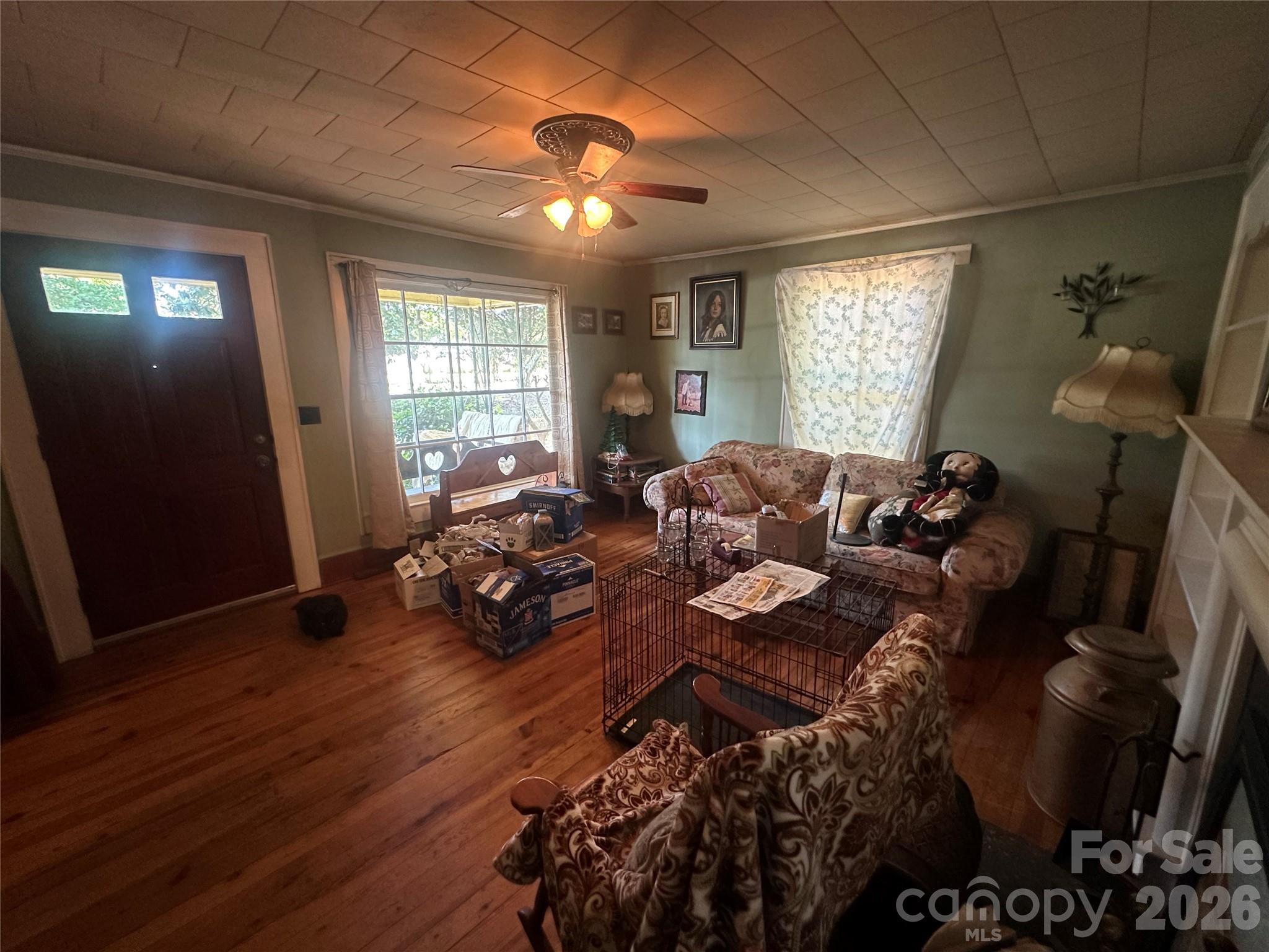 241 Wilson Road Rutherfordton, NC 28139 - Photo 10 of 14 a living room with furniture window and wooden floor