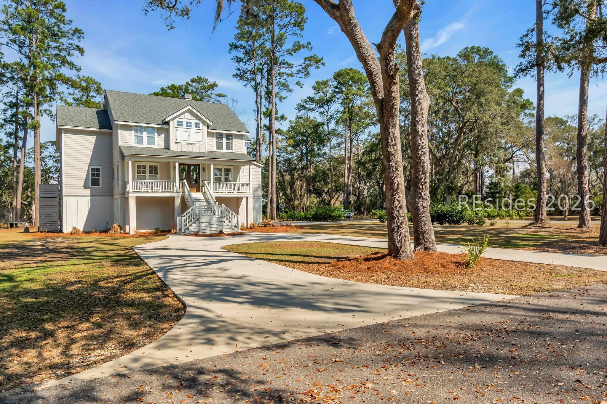 26 Pilot Point Road Ridgeland, SC 29936 - Photo 2 of 63 Spacious 1.2 acre lot with marsh views