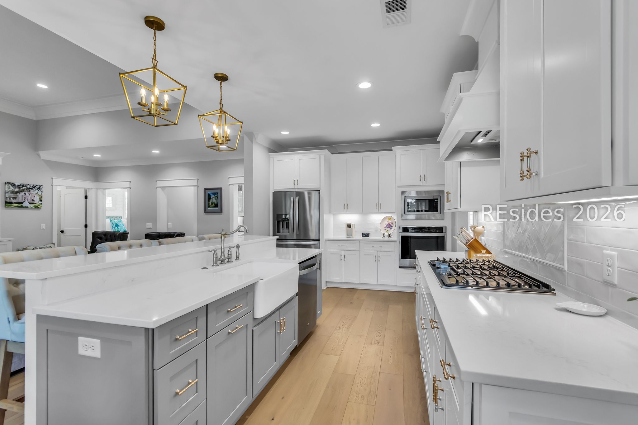 26 Pilot Point Road Ridgeland, SC 29936 - Photo 23 of 63 Stainless appliances, gas cook top and pot filler