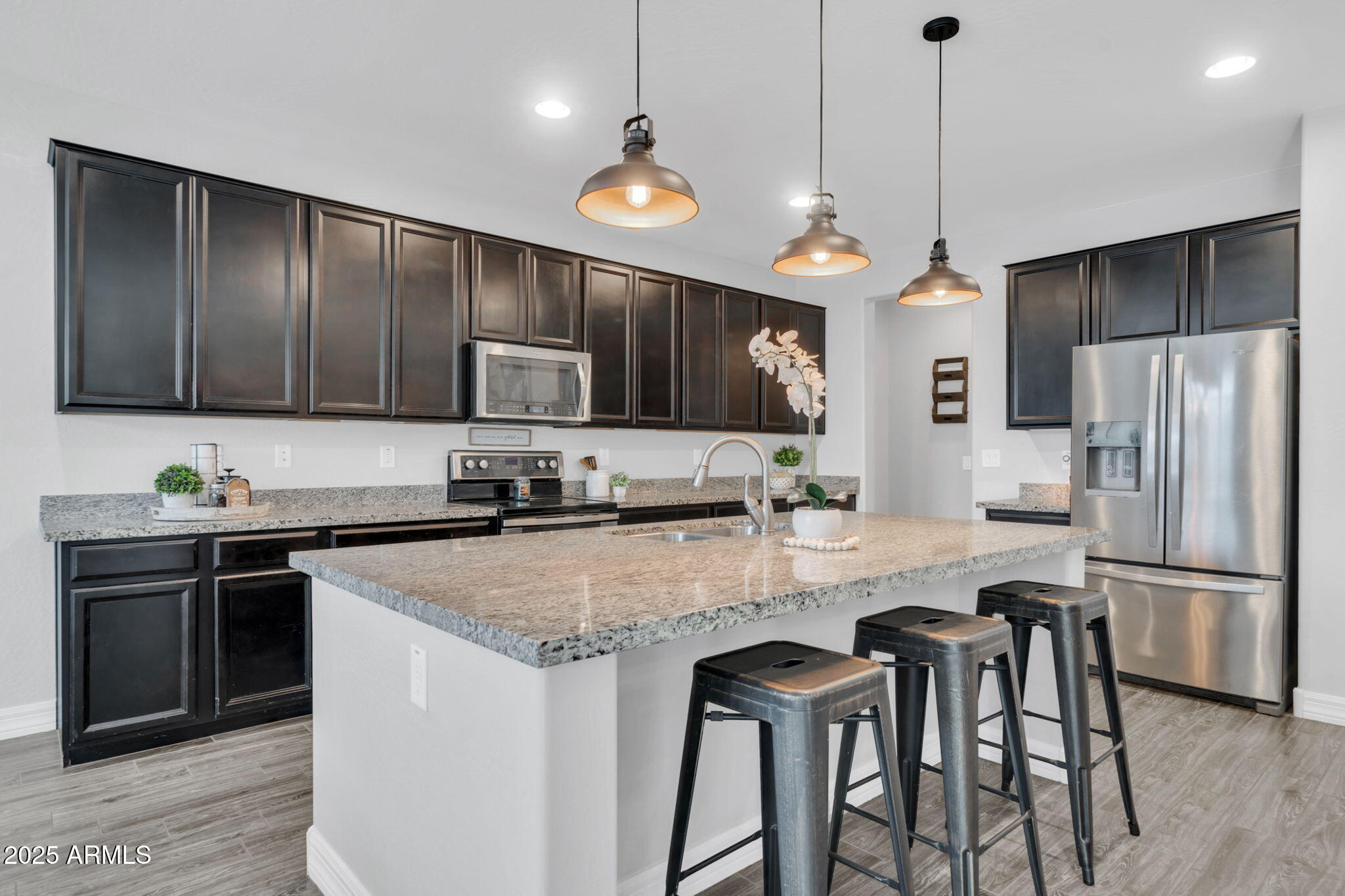 20159 Rosa Road Queen Creek, AZ 85142 - Photo 7 of 28 Beautiful dark modern finished cabinets
