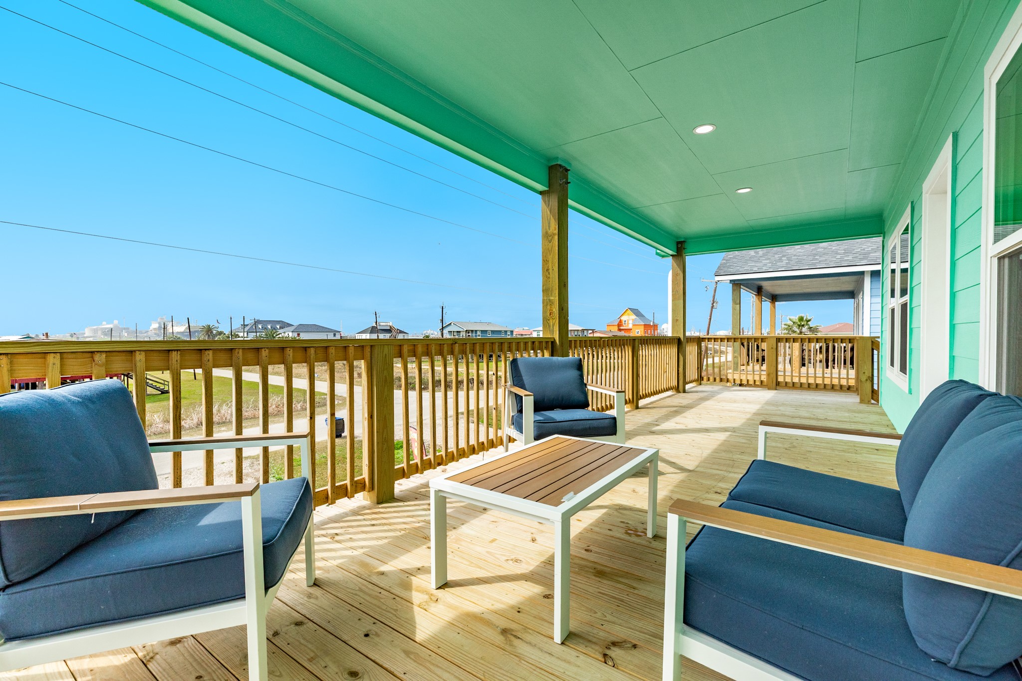 524 Thunder Road Surfside Beach, TX 77541 - Photo 4 of 26 Spacious deck