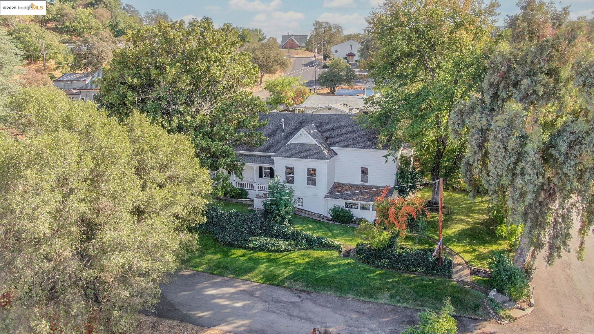 68 Church Hill Road San Andreas, CA 95249 - Photo 12 of 59 a aerial view of a house with a yard