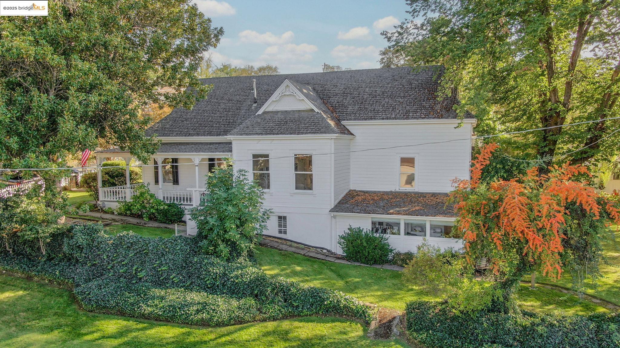 68 Church Hill Road San Andreas, CA 95249 - Photo 17 of 59 a aerial view of a house next to a yard