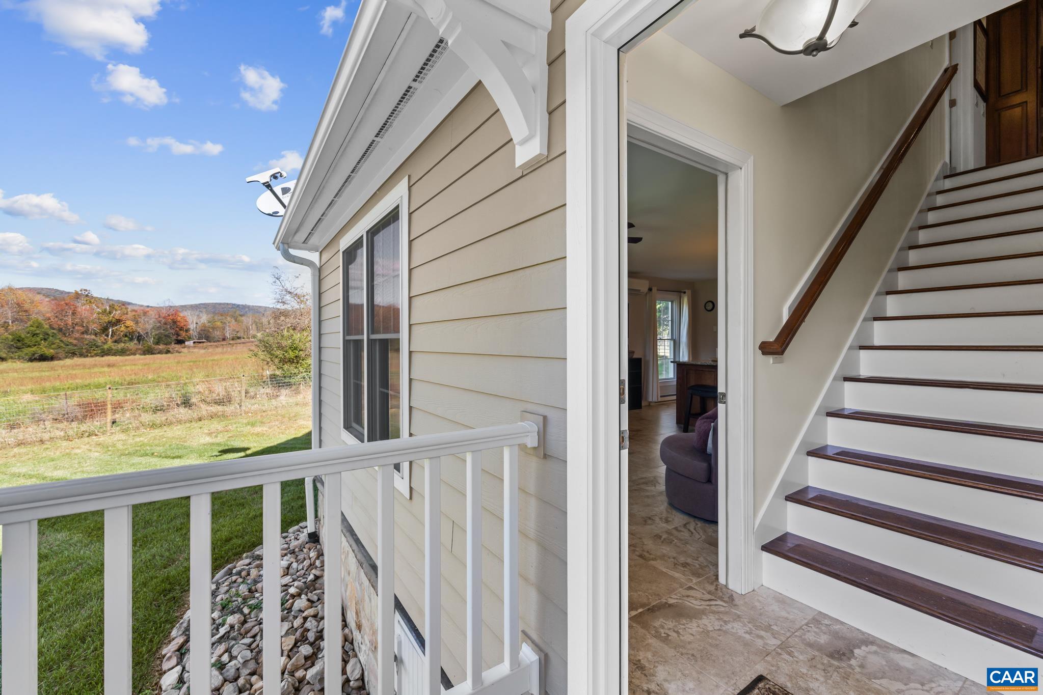 234 Creek Road Afton, VA 22920 - Photo 15 of 68 a view of a balcony with an outdoor space