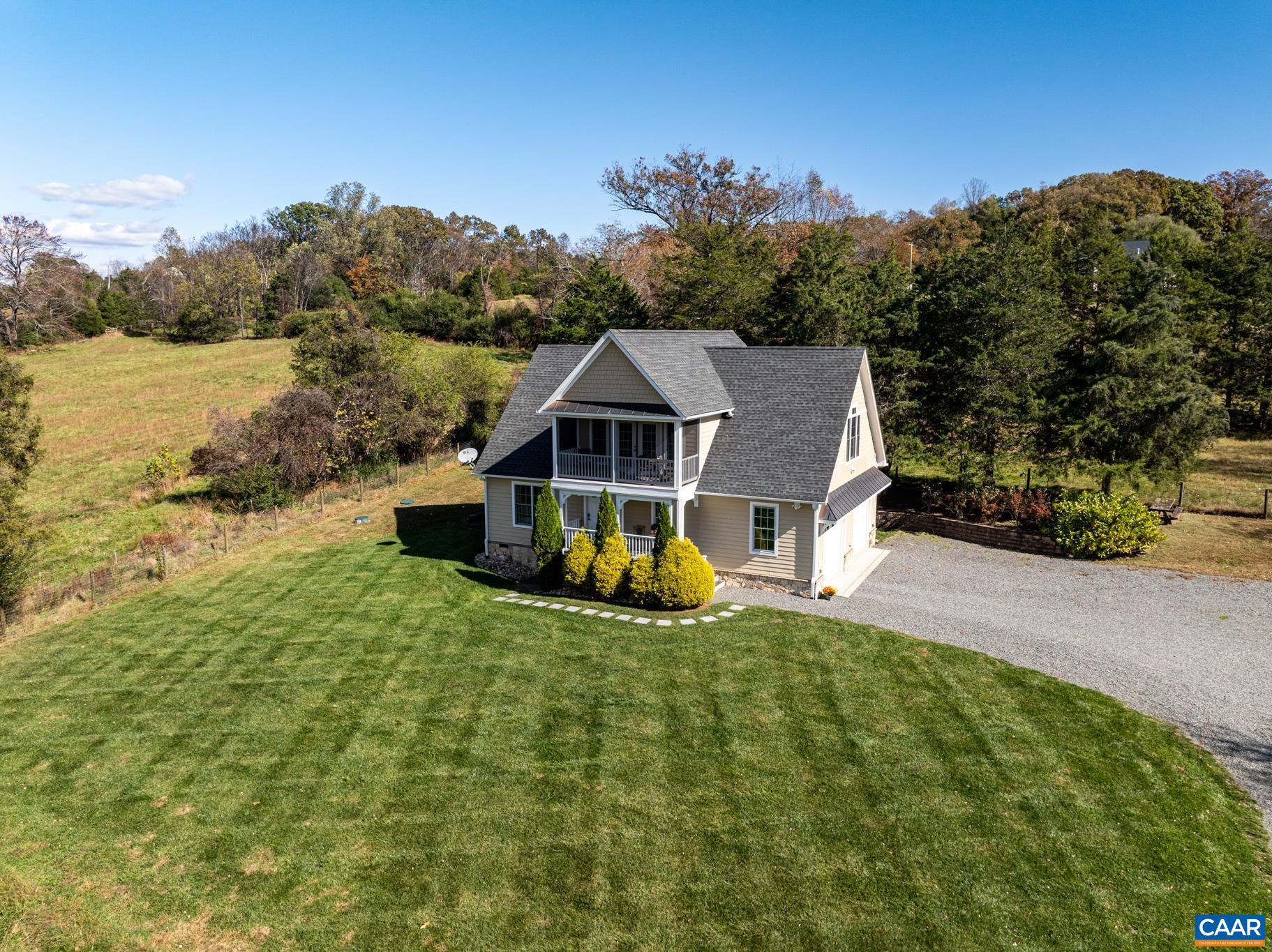 234 Creek Road Afton, VA 22920 - Photo 67 of 68 a view of a house with a big yard