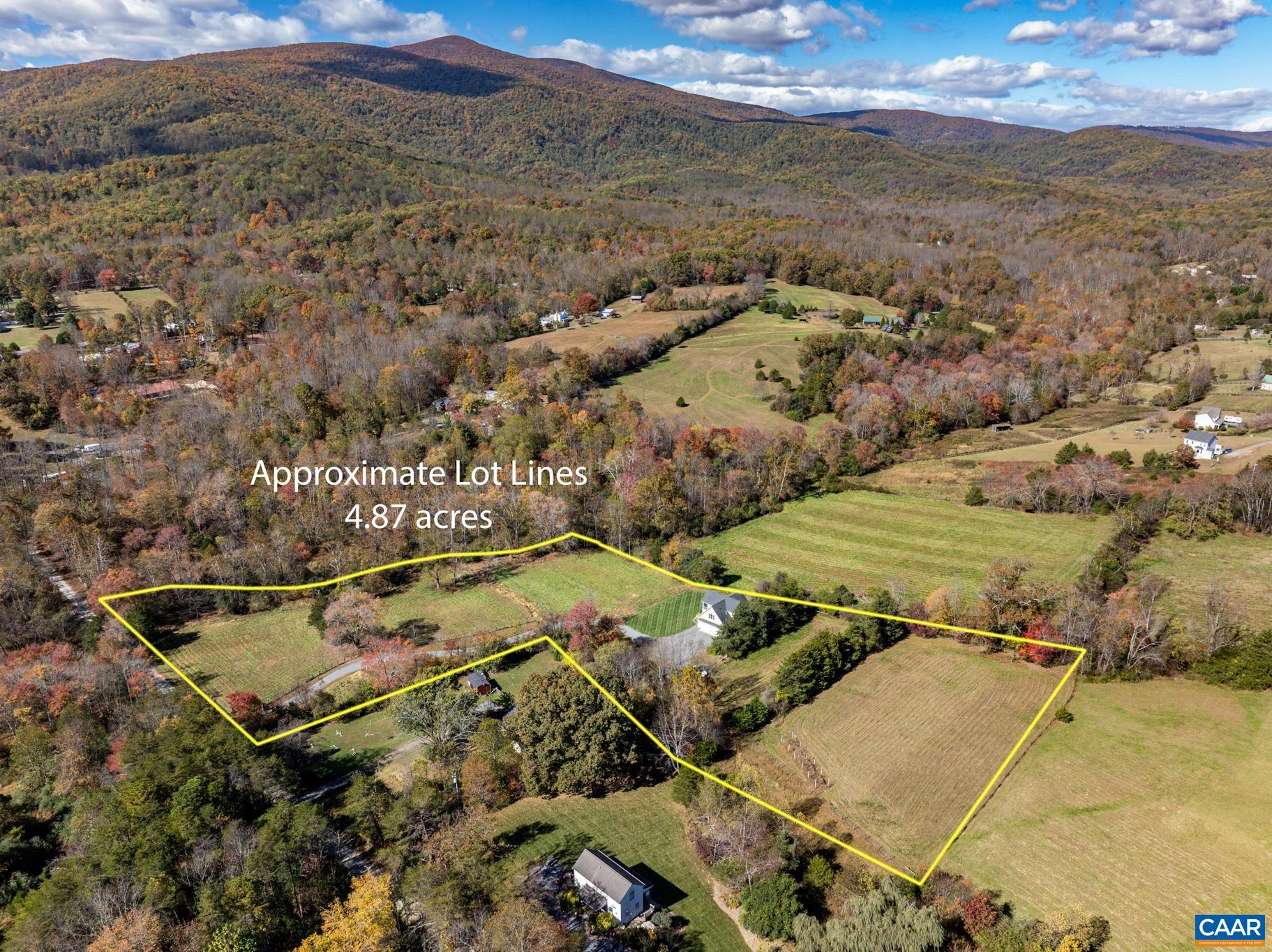 234 Creek Road Afton, VA 22920 - Photo 8 of 68 an aerial view of residential houses with outdoor space