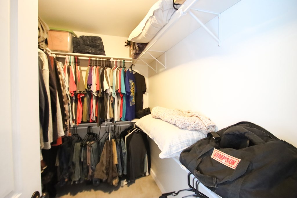 131 Collingwood Road Walling, TN 38587 - Photo 12 of 26 a view of walk in closet with clothes and shoes