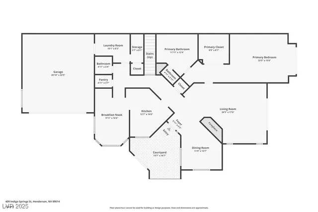 $824,999 | 409 Indigo Springs Street, Henderson, NV 89014