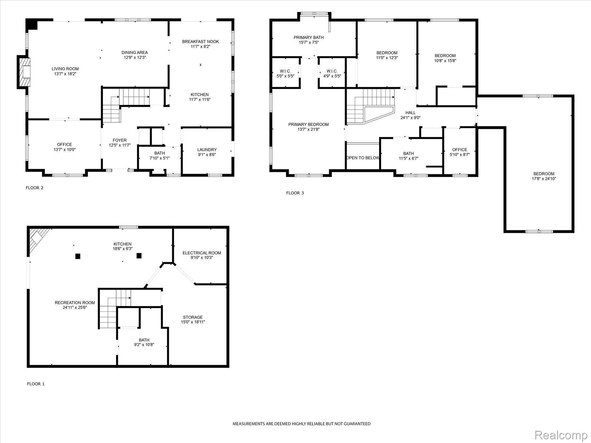 17409 Fish Lake Road Holly, MI 48442 - Photo 54 of 54 Floor Plan