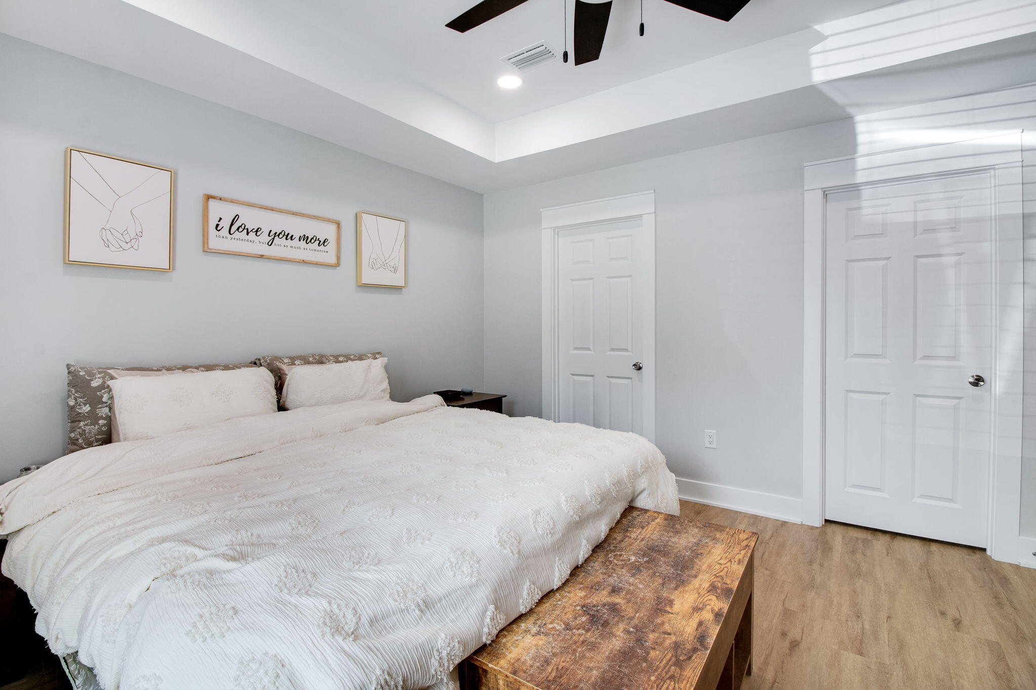 43 Crocus Avenue DeFuniak Springs, FL 32433 - Photo 16 of 20 a large white bed in a white room