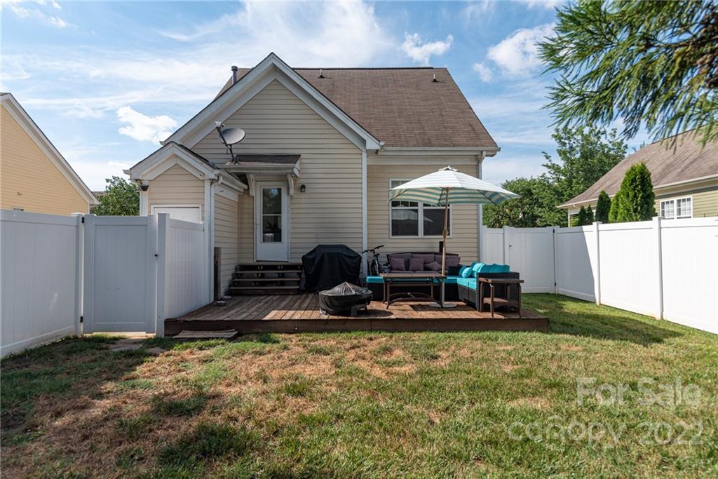 8110 Strandhill Road Huntersville, NC 28078 - Photo 21 of 23 a front view of house with yard outdoor seating and garage