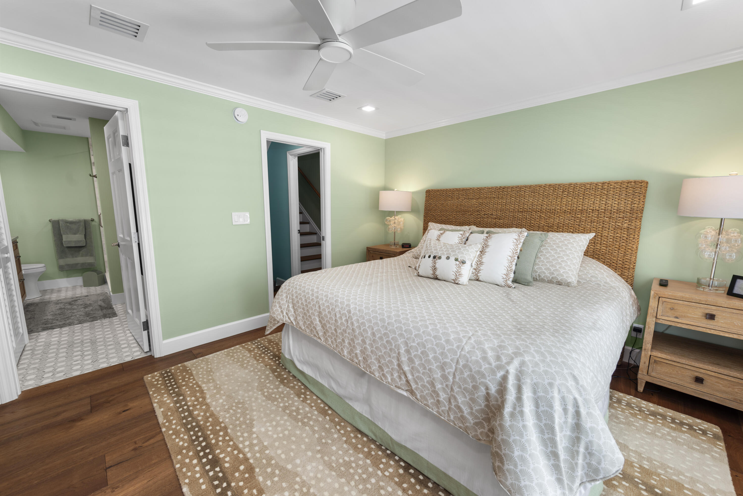 101 Front Street, Unit 23 Key West, FL 33040 - Photo 31 of 52 Primary Bedroom and Bathroom