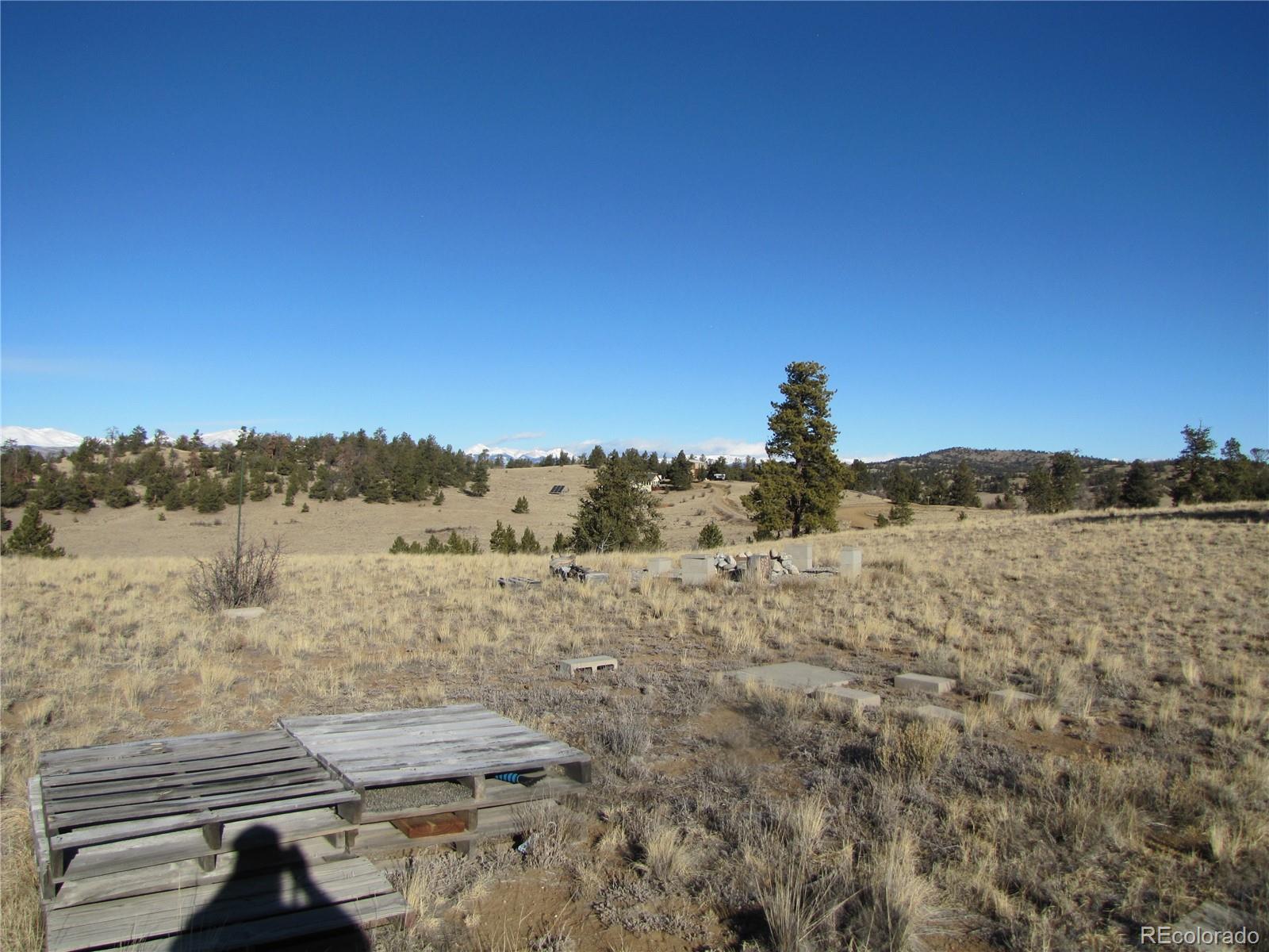 2767 Fitzsimmons Road Hartsel, CO 80449 - Photo 24 of 28 a view of a lake with a mountain in the background