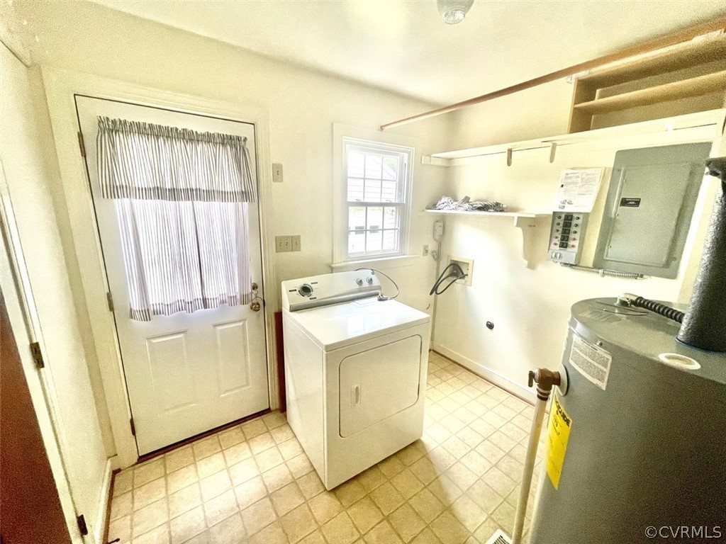 1200 Mapleton Circle Henrico, VA 23229 - Photo 12 of 20 a utility room with a stove a washer and dryer