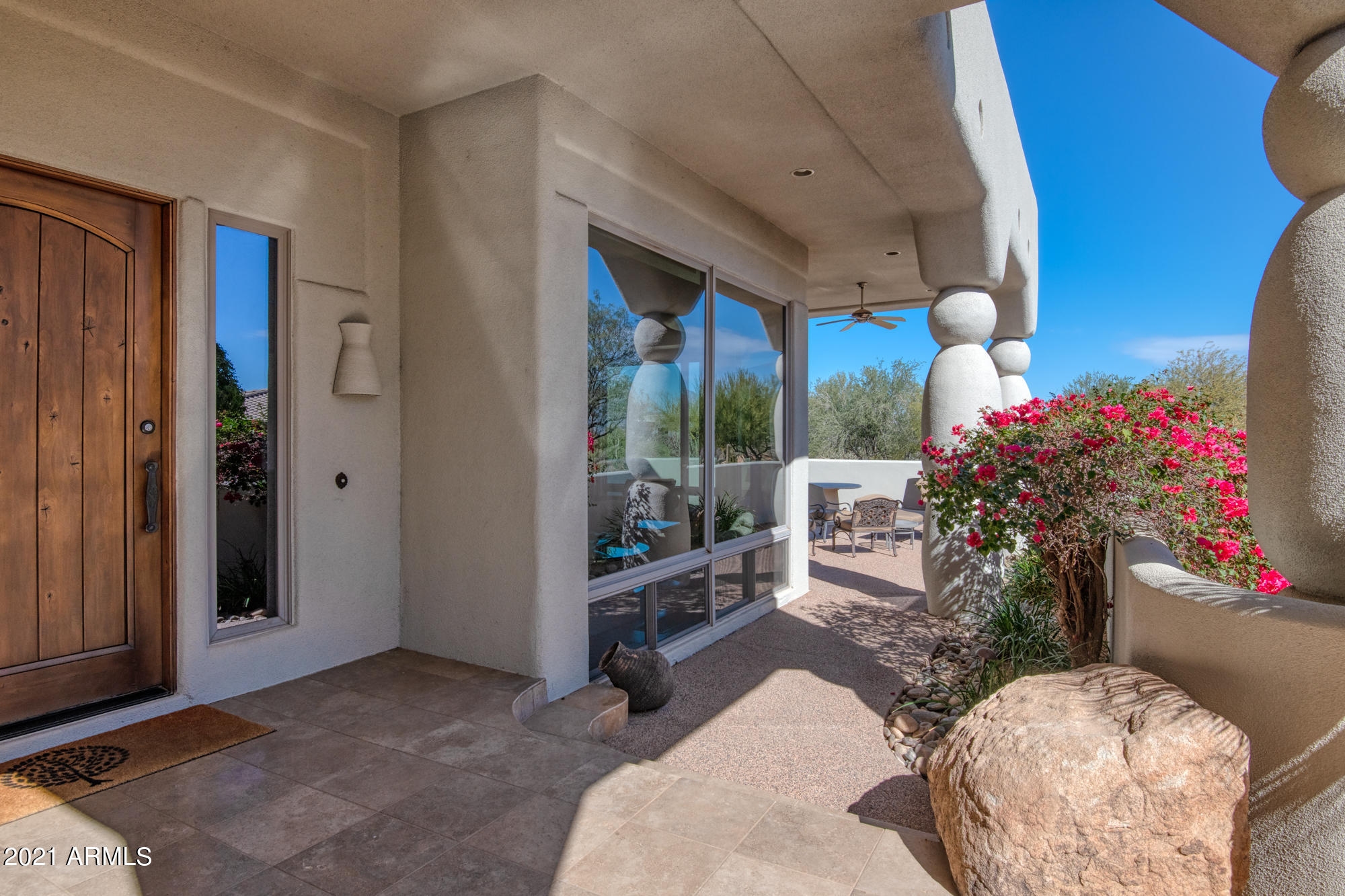 27114 North Palo Fiero Road Rio Verde, AZ 85263 - Photo 4 of 32 Front Entry & Patio