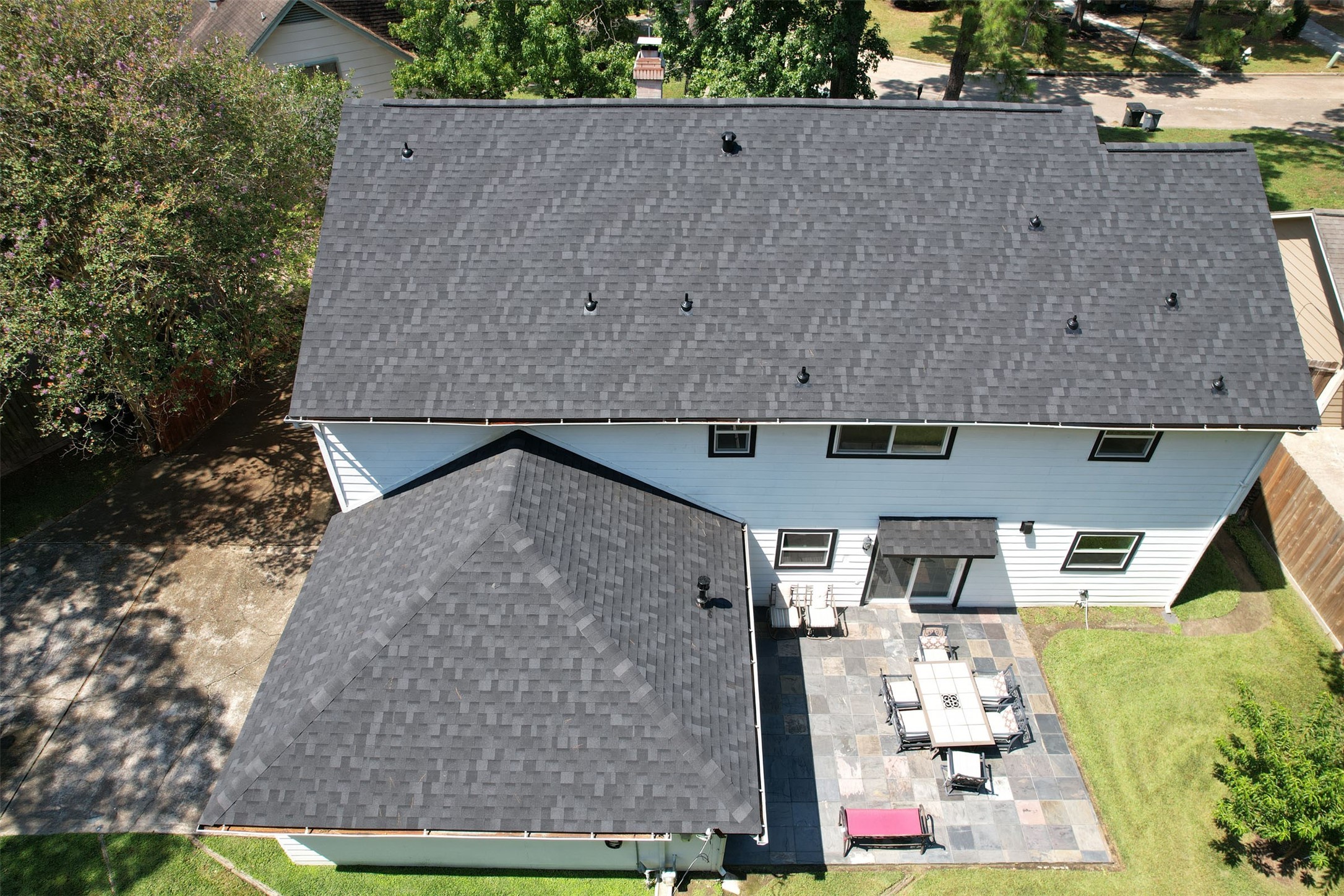 16902 Summit Oaks Lane Spring, TX 77379 - Photo 6 of 49 an aerial view of a house with a yard