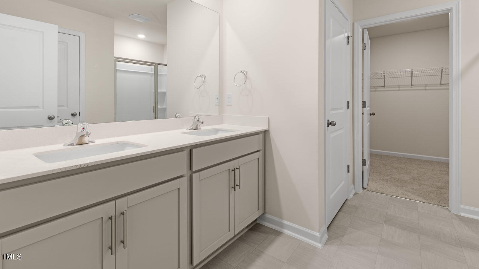 3125 White Memorial Church Road Willow Spring, NC 27592 - Photo 30 of 56 a bathroom with a sink and a mirror