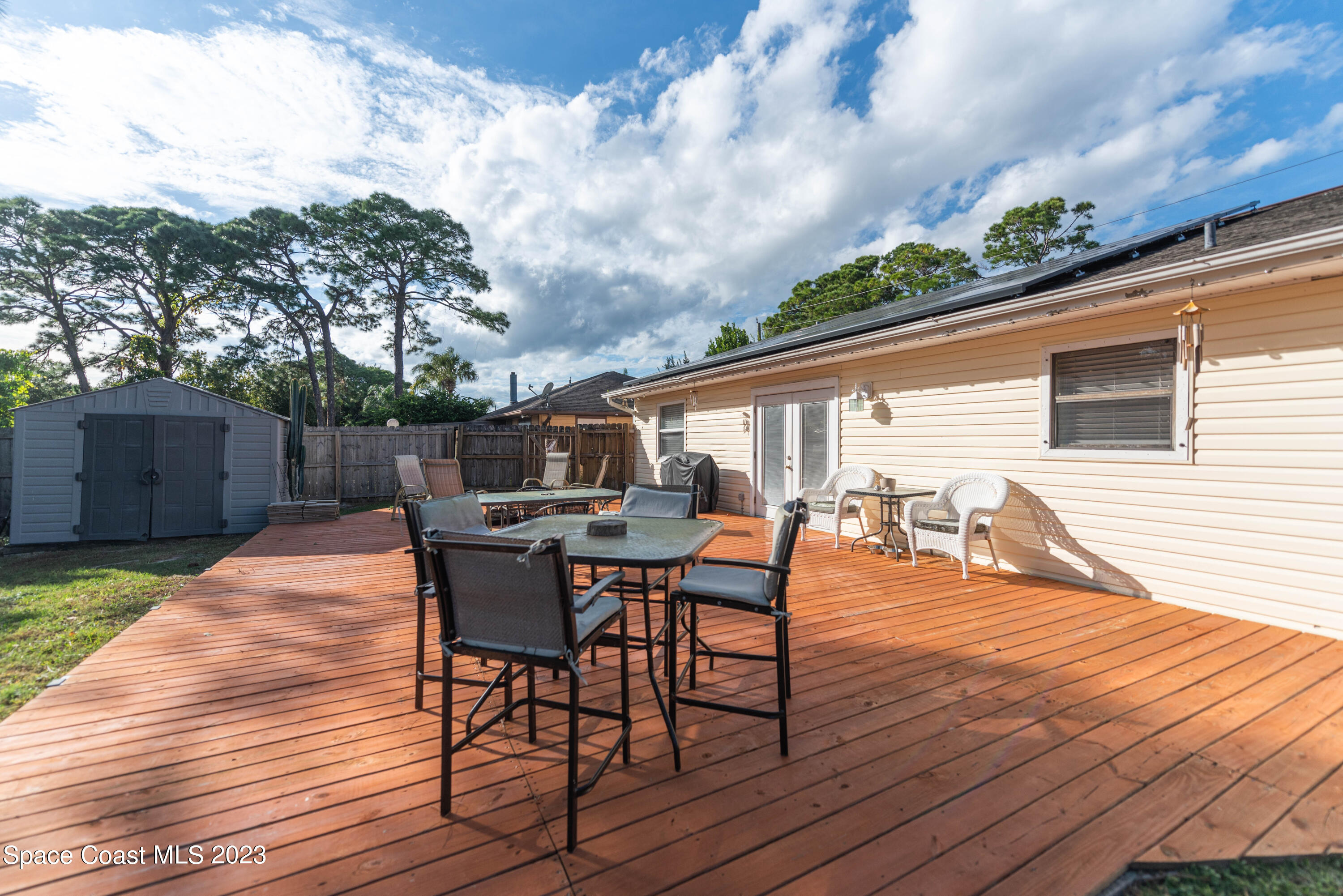 4929 Bridge Road Cocoa, FL 32927 - Photo 34 of 37 a outdoor view with a sitting space