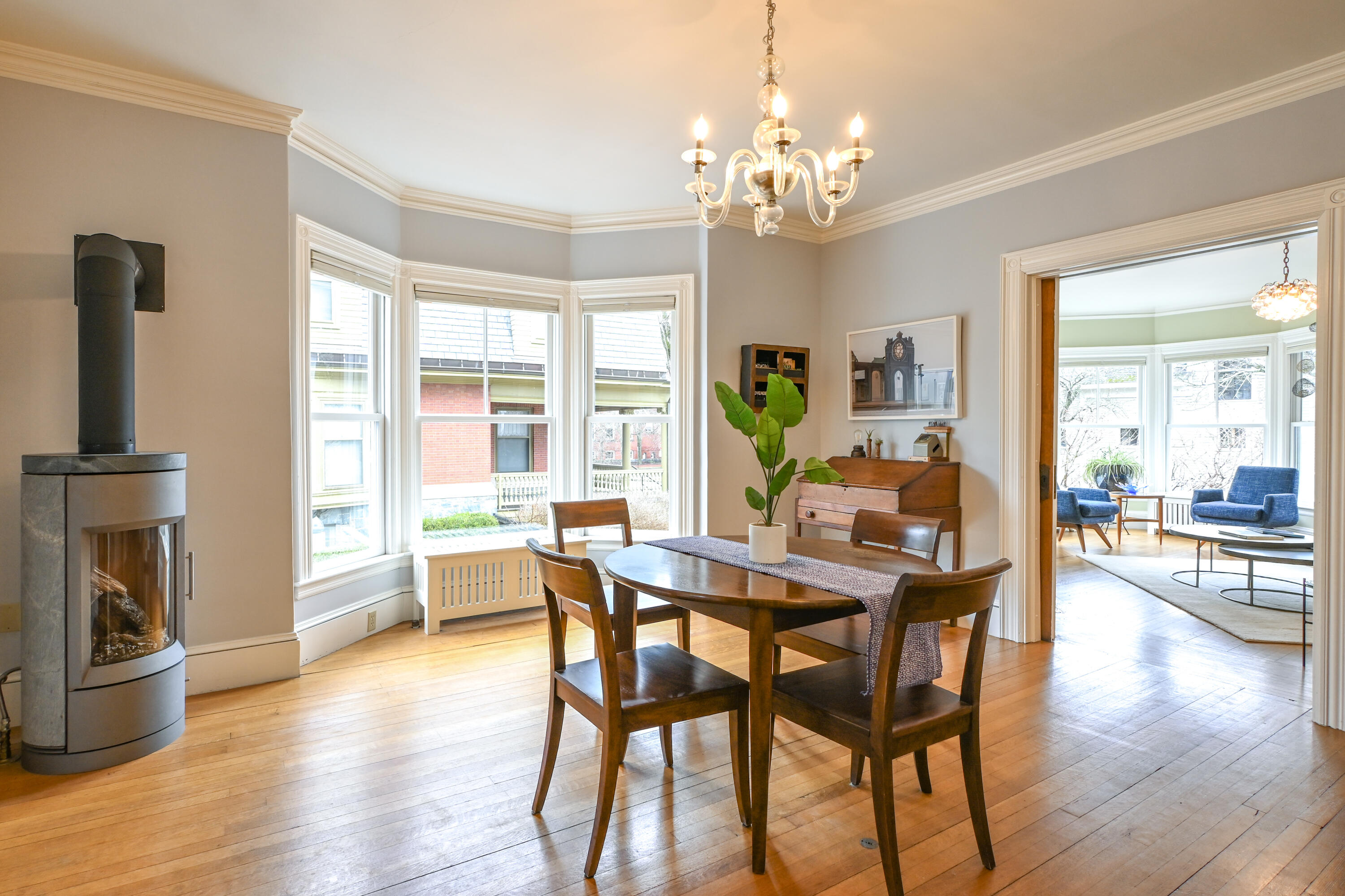 37 Carroll Street Portland, ME 04102 - Photo 15 of 66 Breakfast Nook Toward Living Room