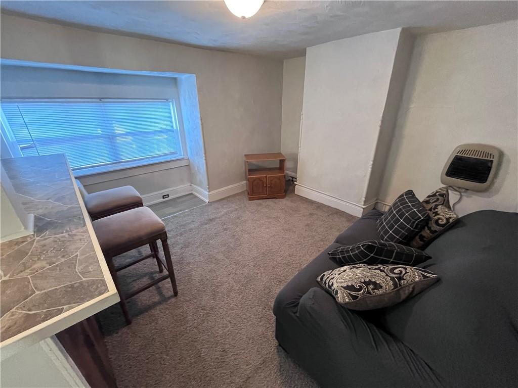 725 Clarissa Street Pittsburgh, PA 15219 - Photo 14 of 17 a living room with furniture and a window