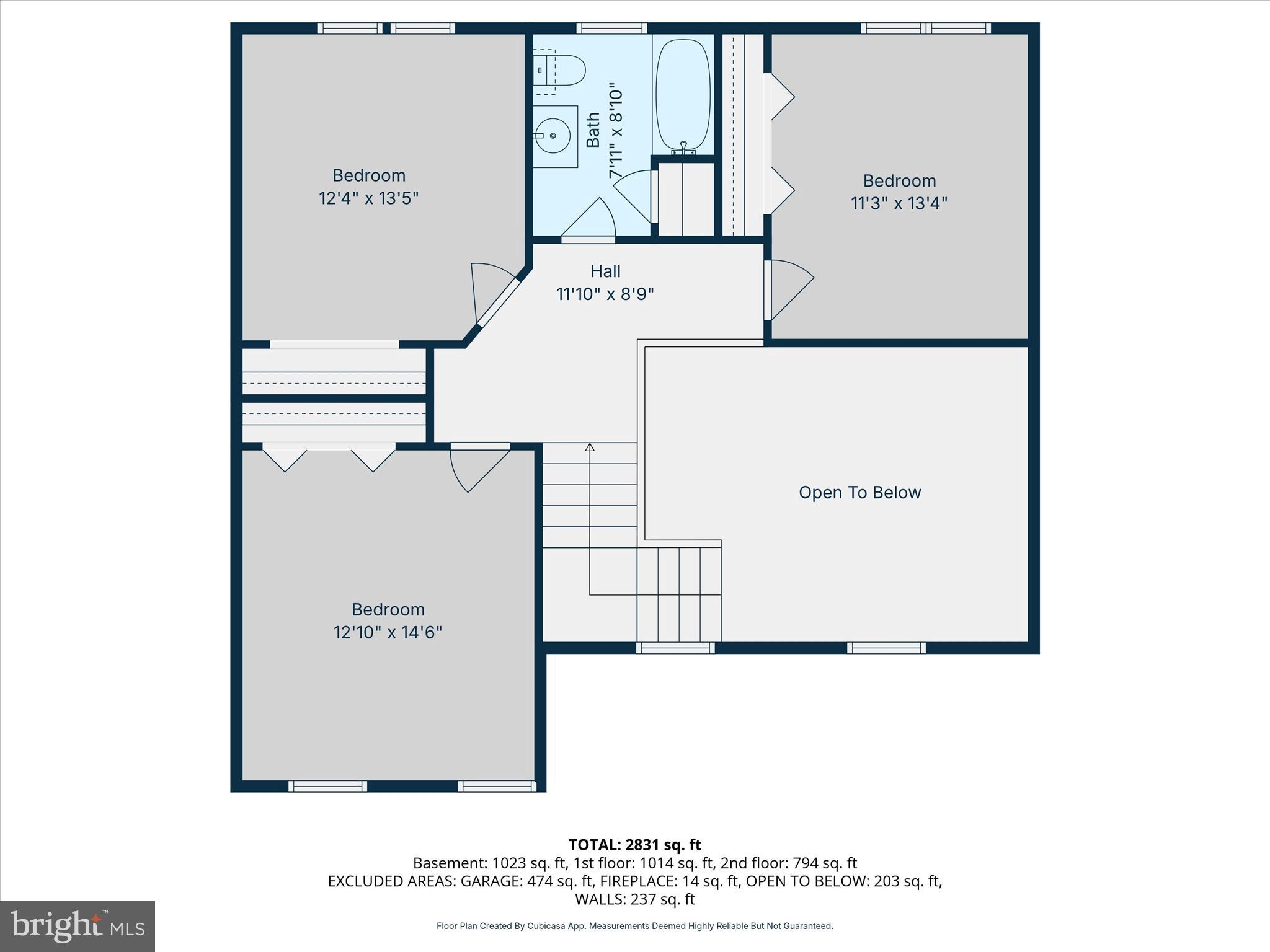 402 Mountainside Road Temple, PA 19560 - Photo 74 of 75 3rd_floor_402_mountainside_road_temple_with_dim