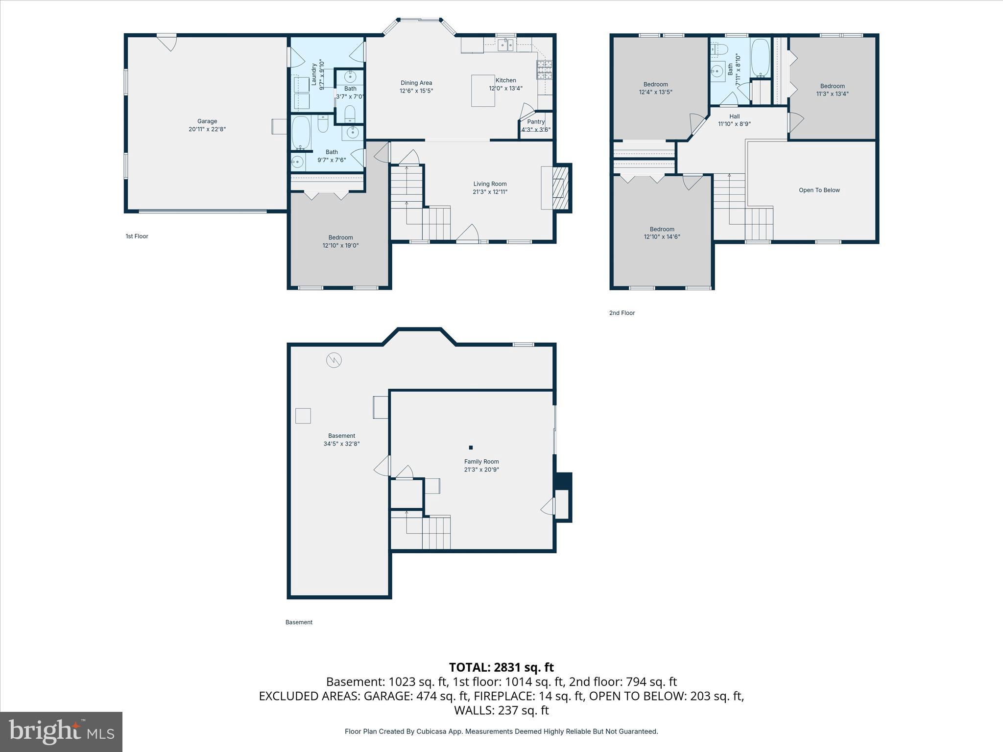 402 Mountainside Road Temple, PA 19560 - Photo 75 of 75 all_floors_402_mountainside_road_temple_with_dim