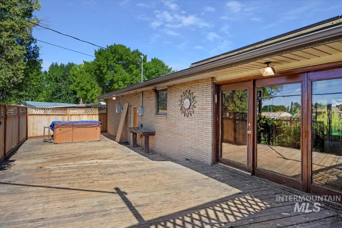 305 Lucille Street Kimberly, ID 83341 - Photo 28 of 36 Wooden deck featuring a hot tub