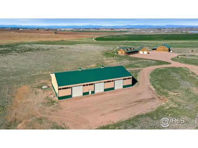 a view of an outdoor space and mountain view