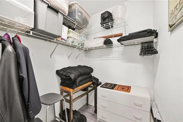 a close view of utility room