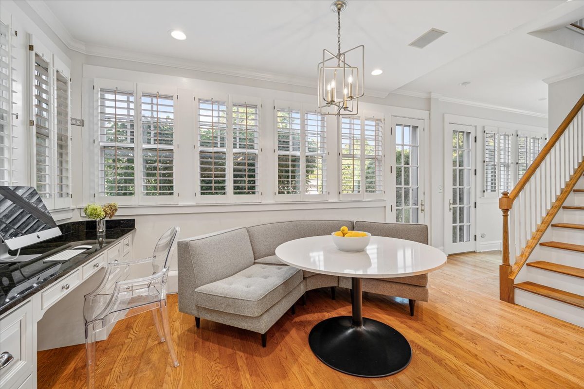 411 Sheridan Road Wilmette, IL 60091 - Photo 17 of 43 a living room with furniture and a wooden floor