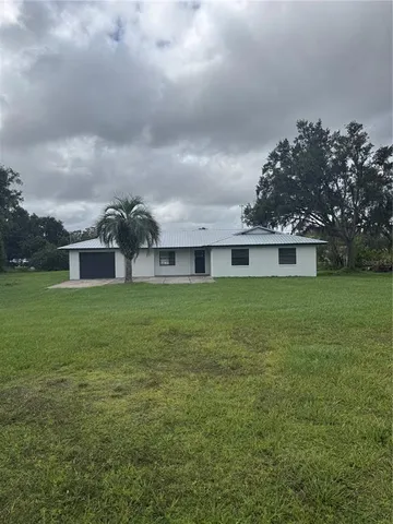 a view of a green field