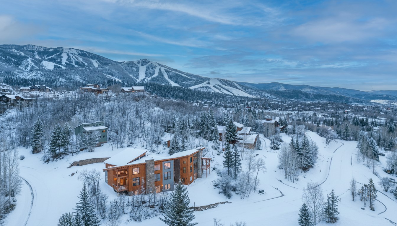 View of mountain background