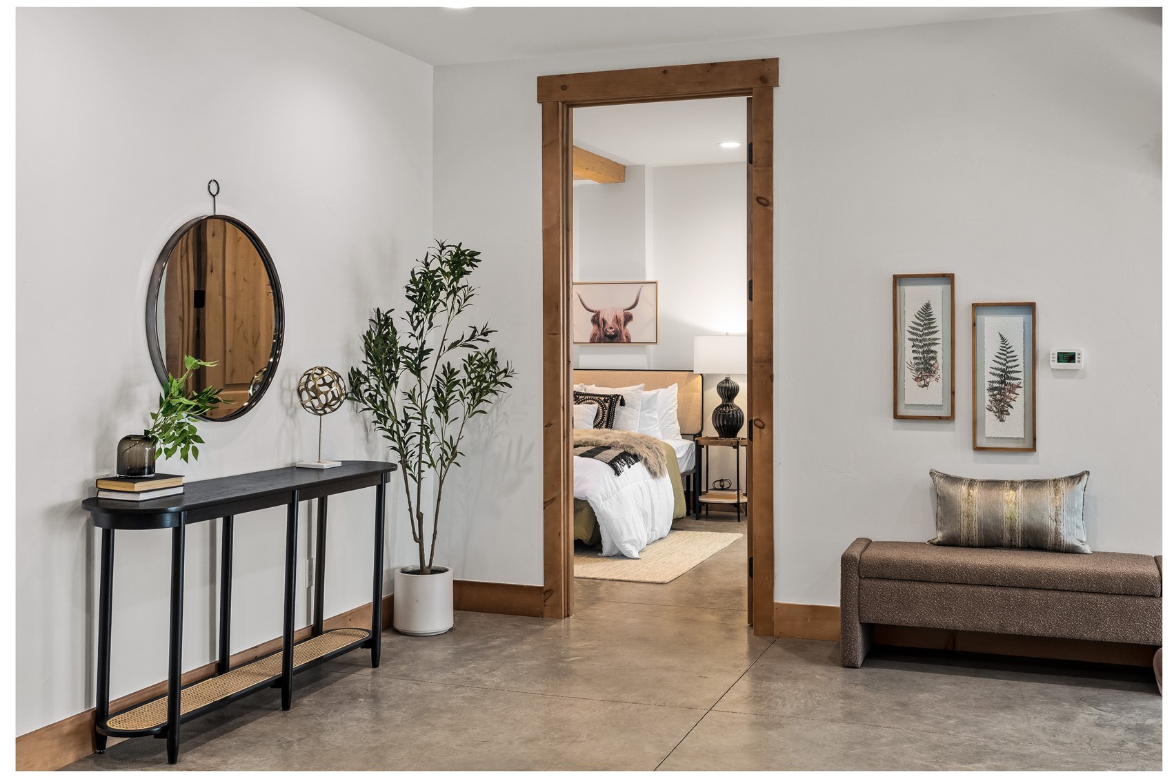 200 Sundance Court, Unit 1 Steamboat Springs, CO 80487 - Photo 29 of 50 Corridor featuring concrete flooring and baseboards